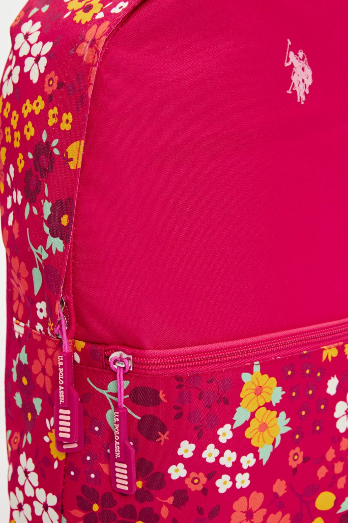 Lisanslı Us Polo ASSN Sırt Çantası-Pembe