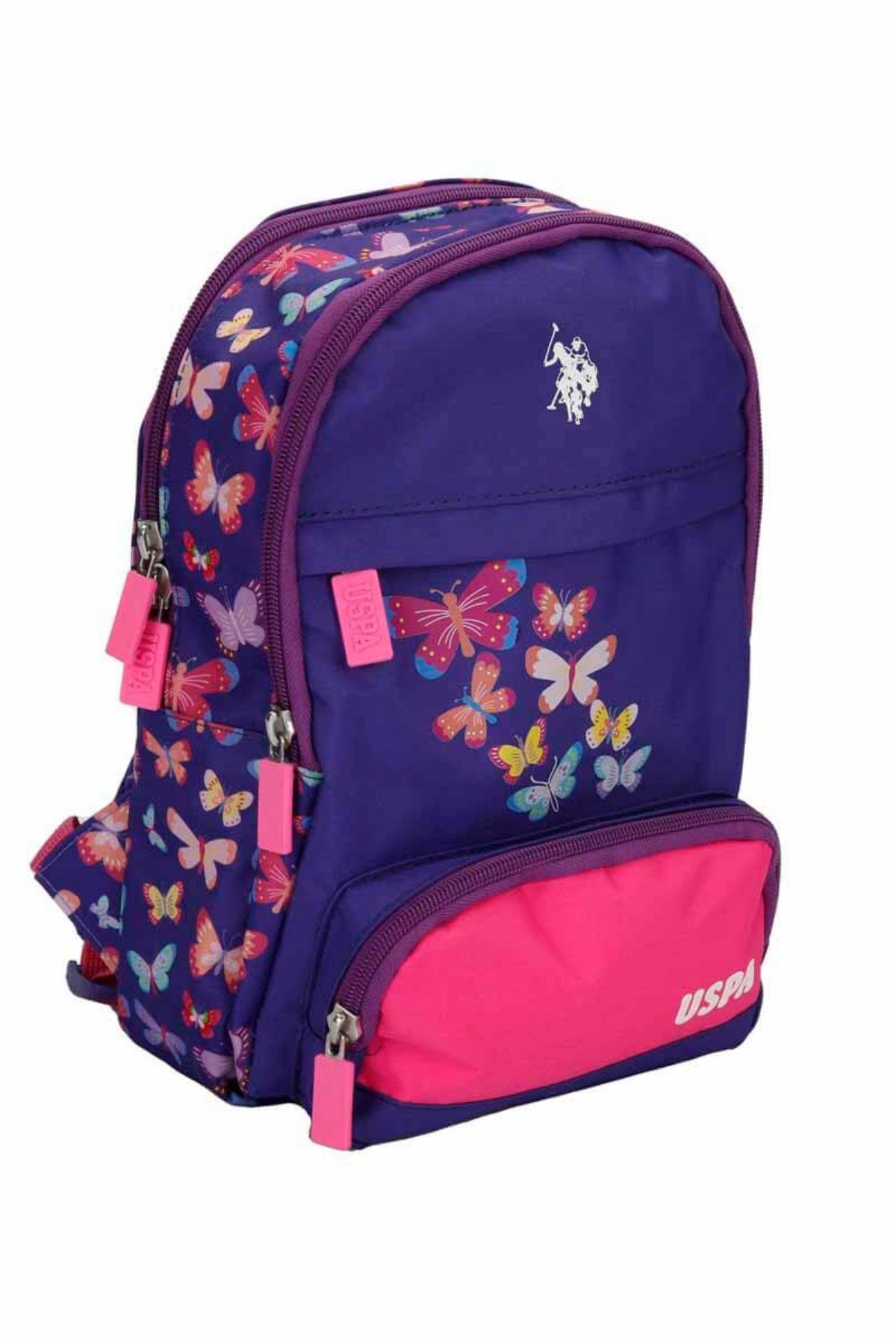 Lisanslı Us Polo ASSN Kreş Çantası-Mor