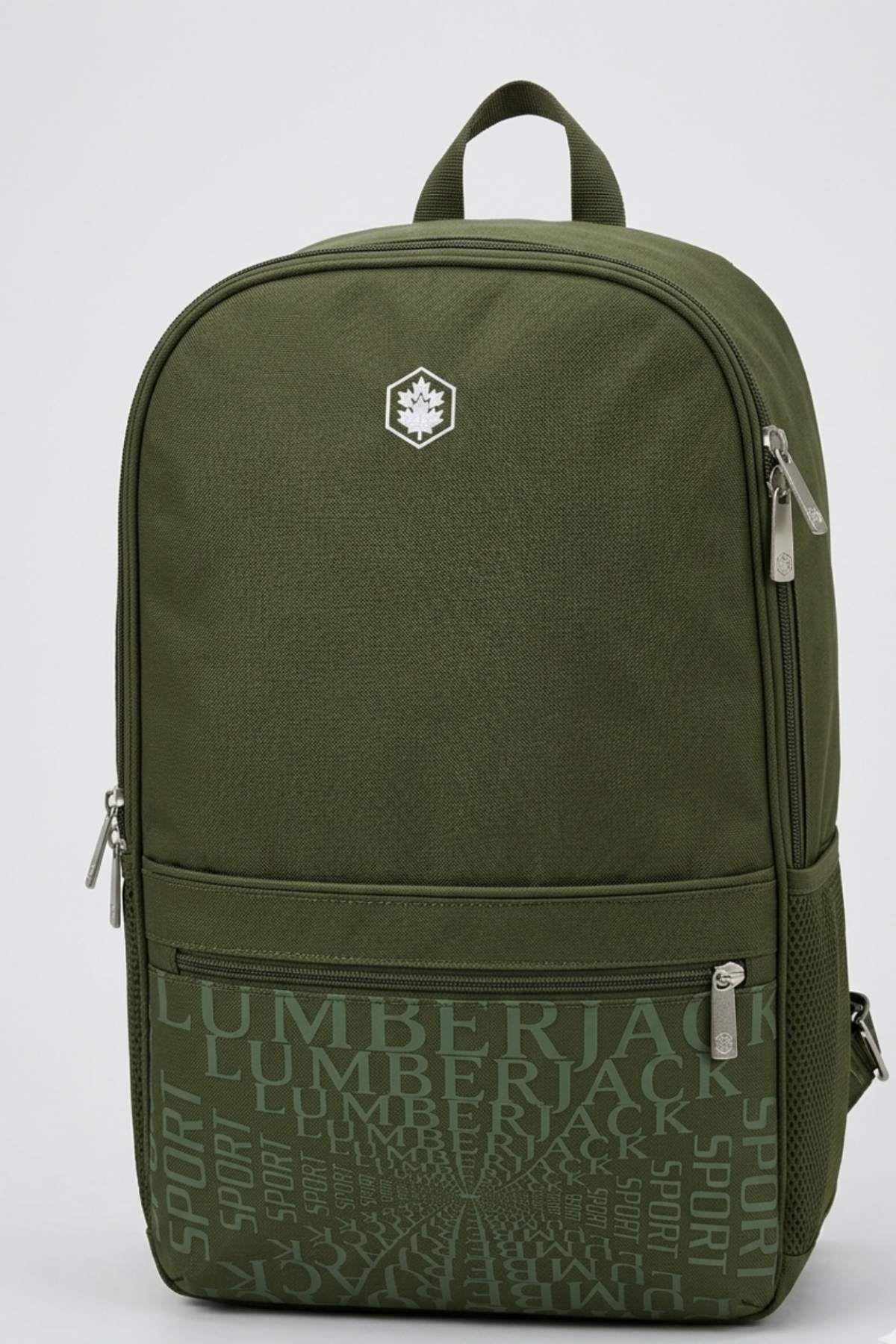 Lisanslı Lumberjack Sırt Çantası-Haki