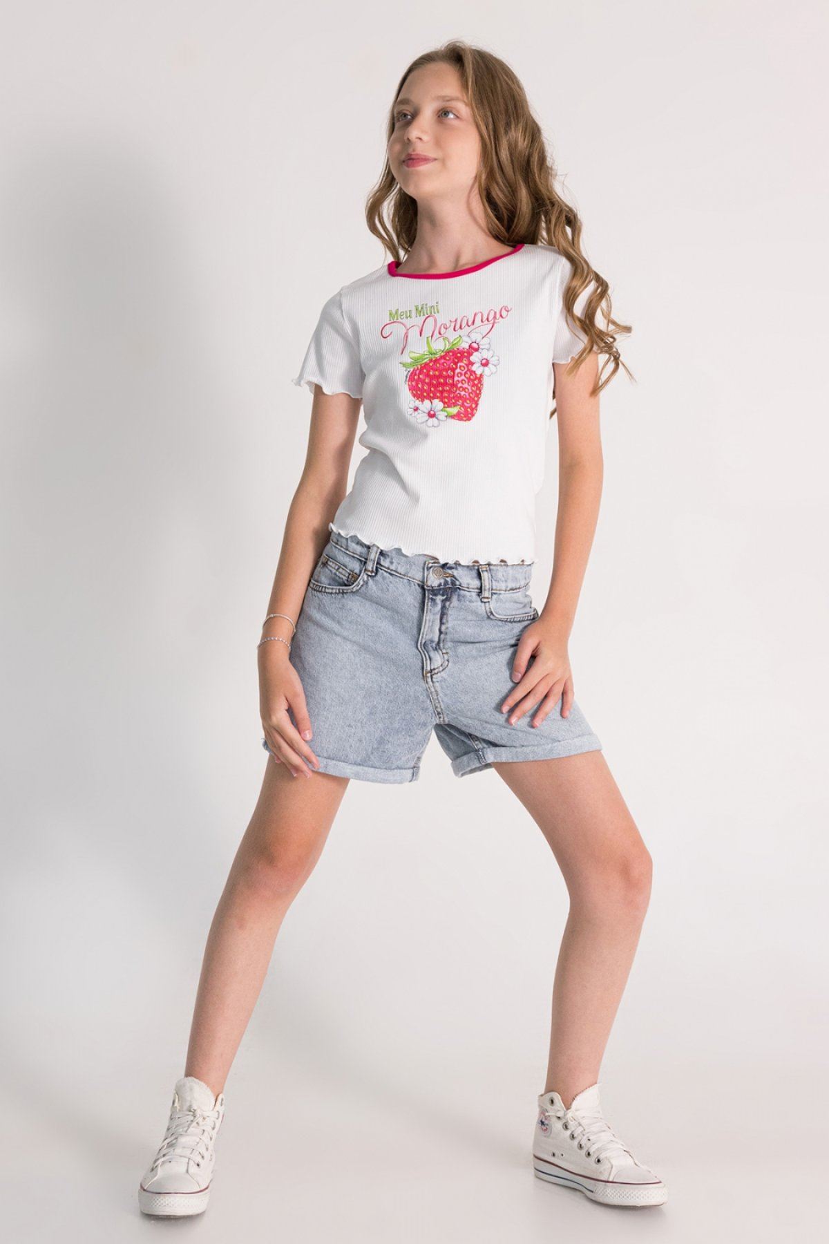 9-14 Yaş Mila Baby Kız Çocuk T-Shirt-Fuşya