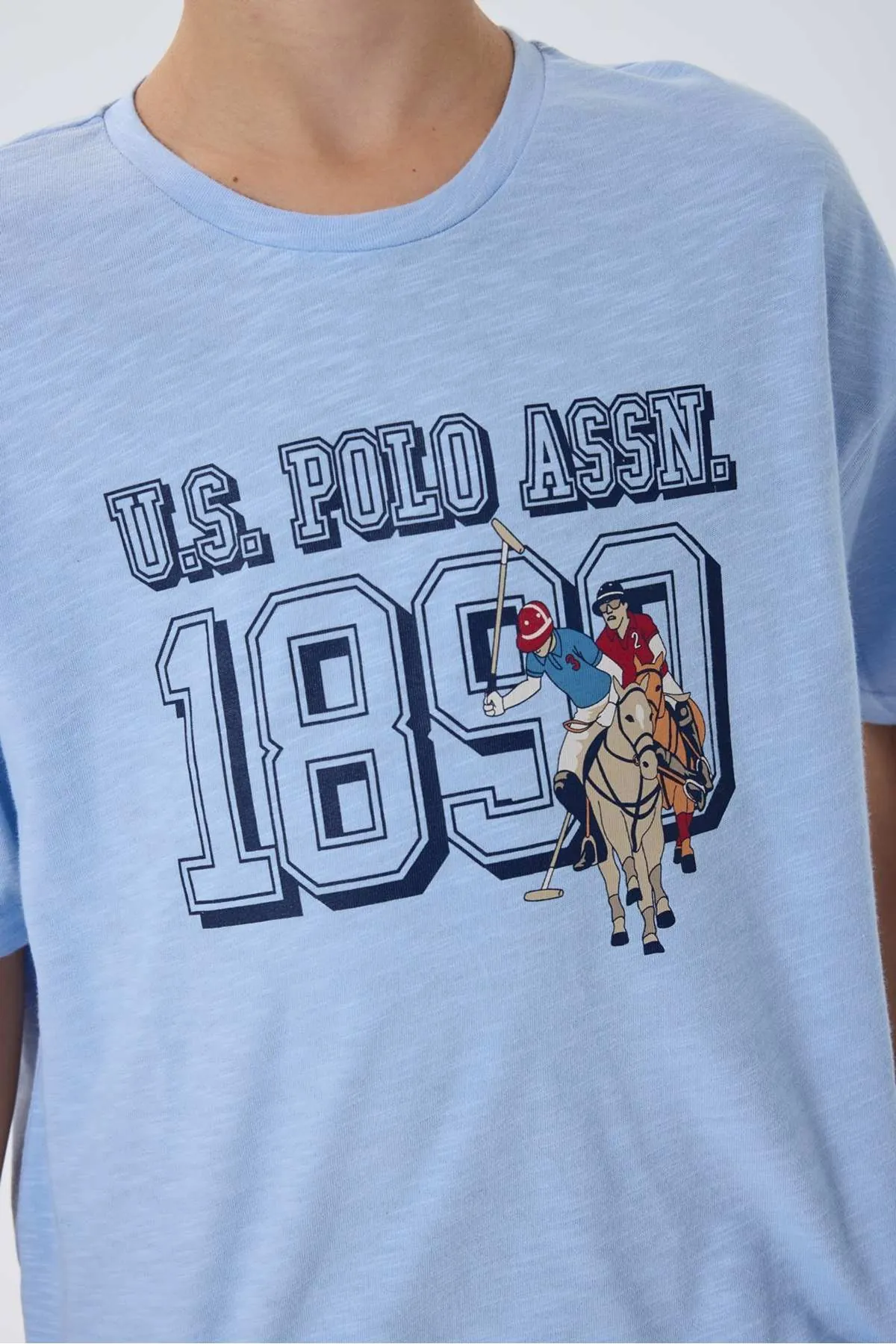 4-15 Yaş Lisanslı Us Polo Assn Erkek Çocuk Takım-Mavi
