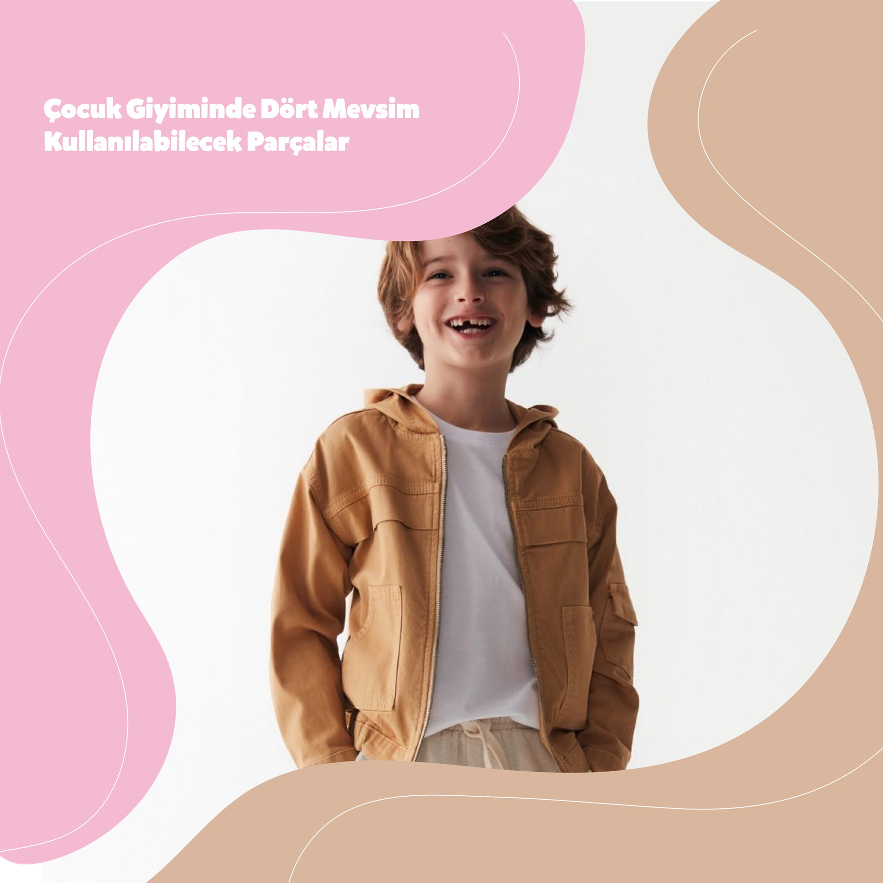 Çocuk Giyiminde Dört Mevsim Kullanılabilecek Parçalar