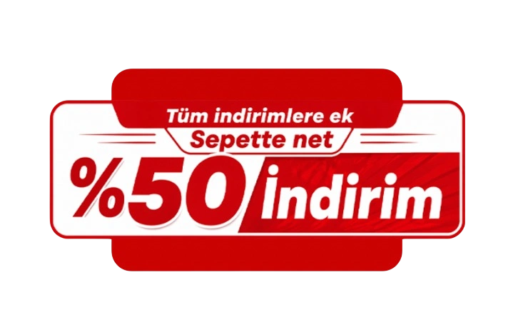 %50 İndirim YENİ