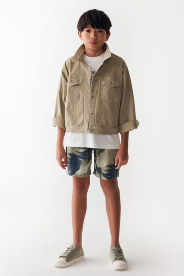 8-14 Yaş Panama Colorado Erkek Çocuk Ceket -Yeşil-