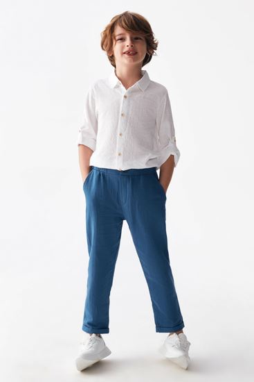 4-8 Yaş Lufionn Teta Erkek Çocuk Takım -Ekru-