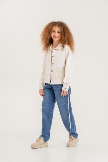 8-14 Yaş Pavlova Alina Kız Çocuk 3'Lü Takım -Latte-