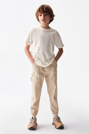 4-8 Yaş Madrid Premium Erkek Çocuk Takım -Latte-