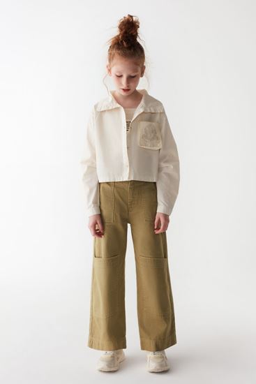 8-14 Yaş Nossa Premium Kız Çocuk 3'Lü Takım -Krem-