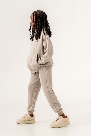 6-12 Yaş New Mariana Kız Çocuk Hırkalı Takım -Uzay Grisi-