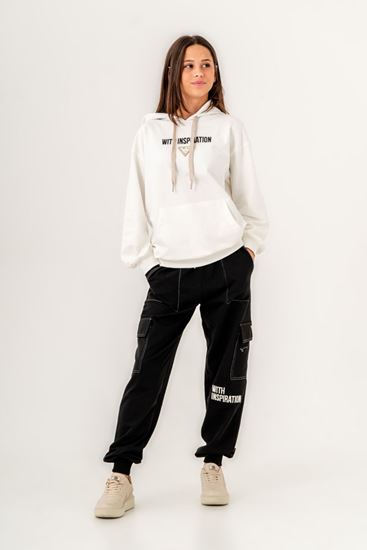 8-14 Yaş Wıth Inspıratıon Kız Çocuk Eşofman Takım -Siyah-