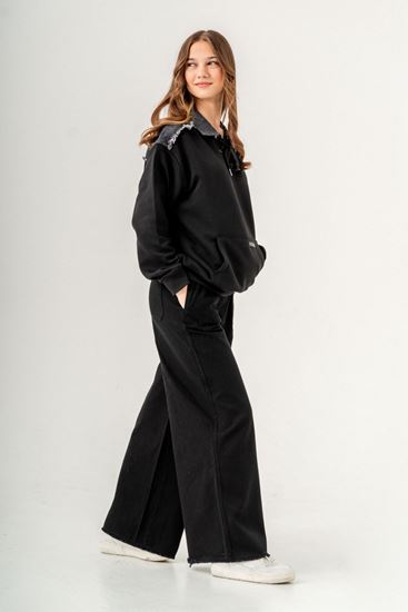 8-14 Yaş Merbella Berlin Kız Çocuk Takım -Siyah-