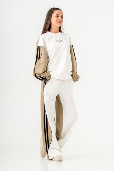 9-15 Yaş Regnum Nova Kız Çocuk Eşofman Takım -Haki/Ekru-