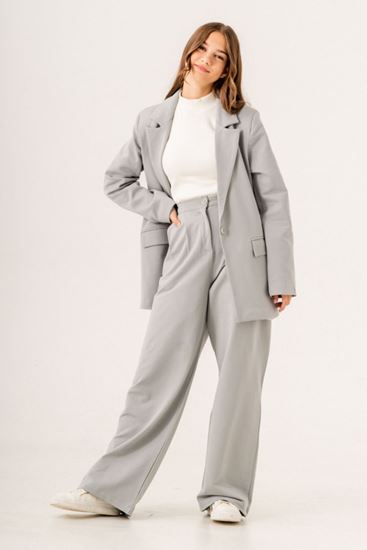 9-16 Yaş Nişantaşı Royal  Kız Çocuk Takım -Uzay Grisi-