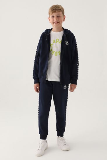 7-16 Yaş KAPPA Erkek Çocuk Hırka -Lacivert-