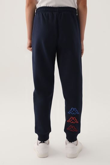 7-16 Yaş KAPPA Unısex Çocuk Eşofman Altı -Lacivert