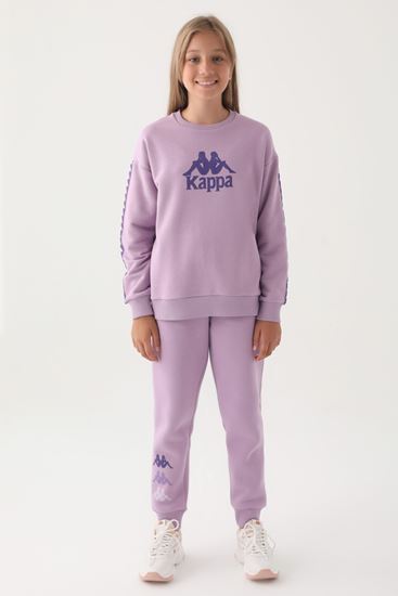 7-16 Yaş KAPPA Kız Çocuk Eşofman Altı -Lila