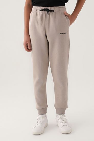 7-16 Yaş KAPPA Unısex Çocuk Eşofman Altı -Bej-