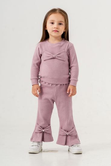 1-9 Yaş Blomm Happy Kız Çocuk Takım -Leylak-