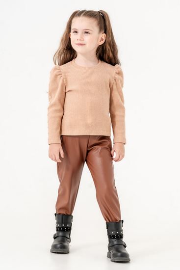 1-9 Yaş Kapadokya Kız Çocuk Takım -Camel-