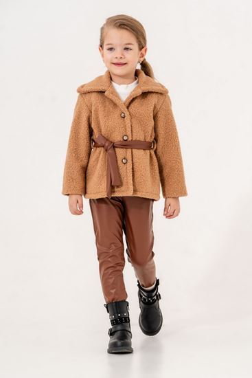 4-7 Yaş Nature Wınter Kız Çocuk 4'Lü Takım -Caramel-