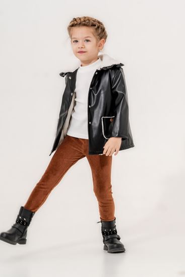 4-7 Yaş Nişantaşı Kız Çocuk 3'Lü Takım -Siyah-