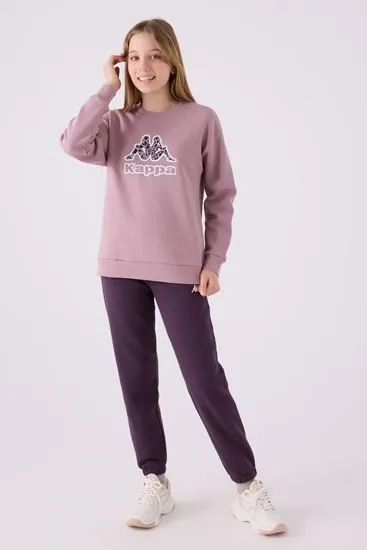 5-16 Yaş KAPPA Kız Çocuk Sweat -Leylak-
