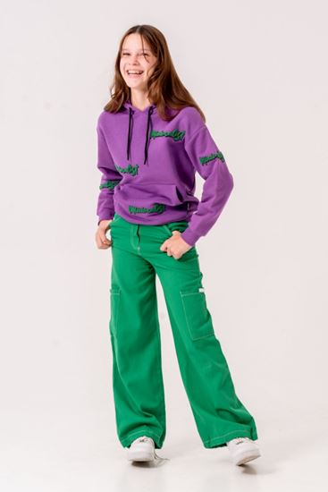 8-15 Yaş Miami Winter Kız Çocuk Takım -Mor-