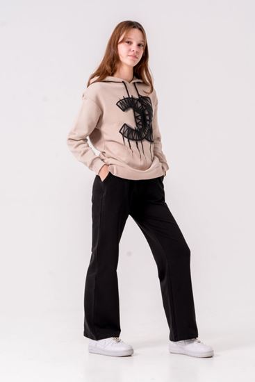 8-15 Yaş Doccasa Paris Kız Çocuk Takım -Latte-