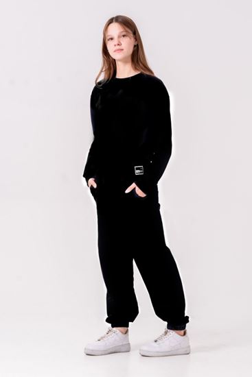 9-15 Yaş Really Design Live Kız Çocuk Takım -Siyah-
