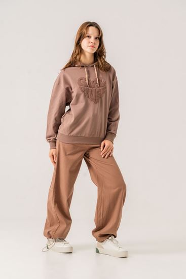 8-15 Yaş Girls Mussness Kız Çocuk Takım -Mocha-