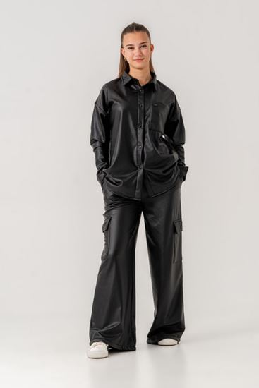 9-15 Yaş Black Moon Kız Çocuk Takım -Siyah-