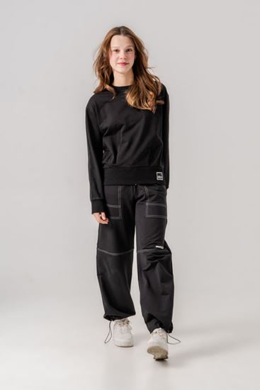 8-15 Yaş Cotto De Stil Kız Çocuk Takım -Siyah-