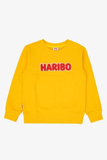 3-10 Yaş Lisanslı Haribo Unısex Çocuk Sweat -Sarı-