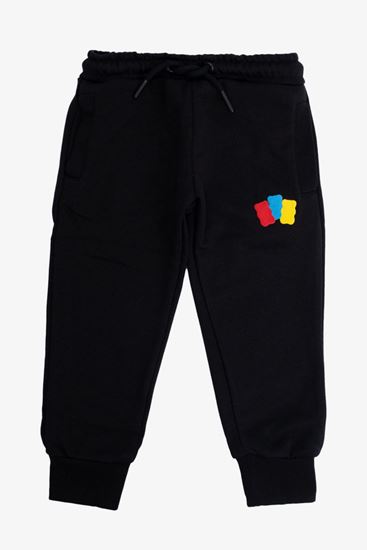 3-10 Yaş Lisanslı Haribo Unısex Çocuk Pantolon -Siyah-