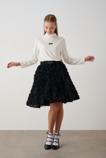 10-16 Yaş I Love Hause Kız Çocuk Takım -Ekru-