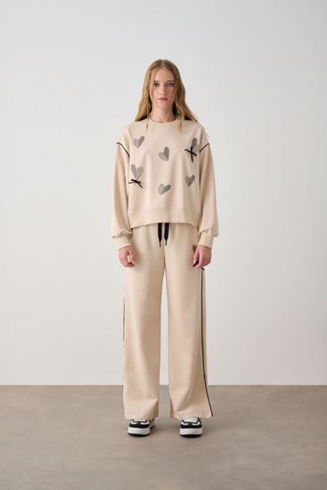 10-16 Yaş New Magic Premium Kız Çocuk Takım -Latte-