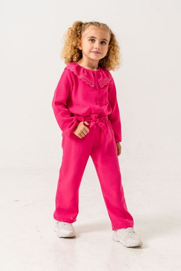 2-9 Yaş Firuze Bentona Kız Çocuk Takım -Fuşya-