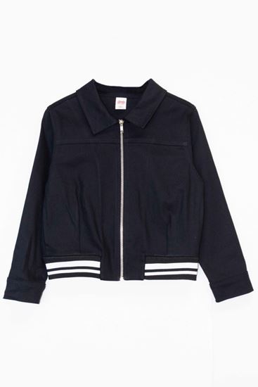 4-9 Yaş Cool Magic Kız Çocuk Ceket -Siyah-