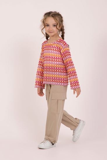 4-9 Yaş Massimo Kız Çocuk 3'Lü Takım-Latte