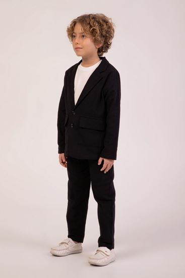 3-11 Yaş Cotto Prodo Erkek Çocuk 3'Lü Takım-Siyah