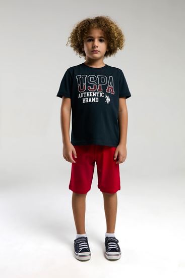 4-15 Yaş Lisanslı Us Polo ASSN Erkek Çocuk Takım-Lacivert