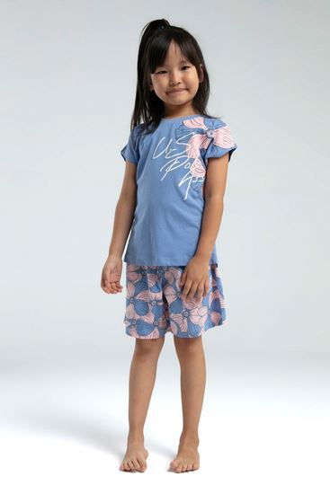 4-15 Yaş Lisanslı Us Polo ASSN Kız Çocuk Takım-İndigo