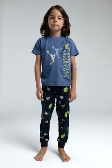 2-15 Yaş Basketball Jord Fr Erkek Çocuk Takım-Mavi