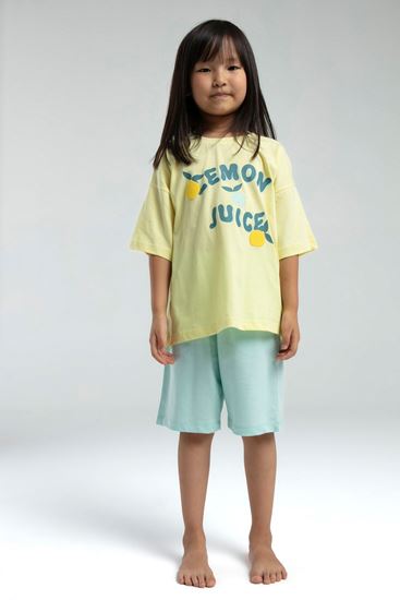 2-15 Yaş Lemon Juıce Kız Çocuk Takım-Limon