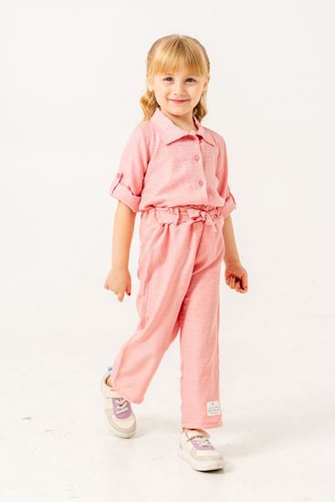 2-9 Yaş Cotto Smile Kız Çocuk Takım-Pembe