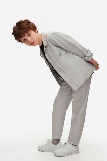 8-14 Yaş Premium Cool Erkek Çocuk 3'Lü Takım-Uzay Grisi