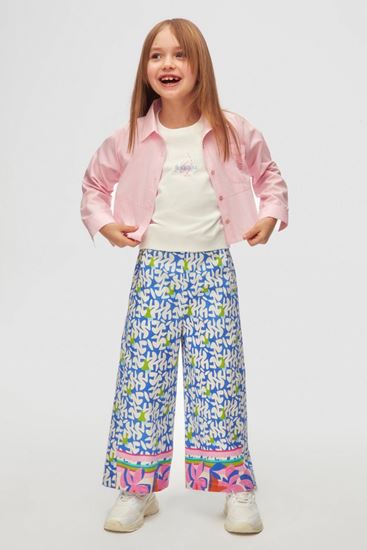 4-8 Yaş Colourful Bloom Kız Çocuk 3'Lü Takım-Pembe