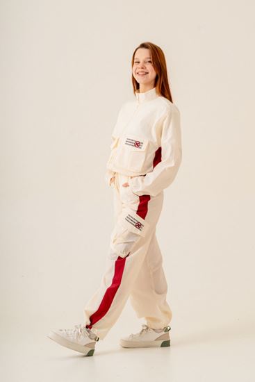 9-15 Yaş More Fearless Kız Çocuk Takım-Krem