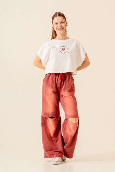 9-15 Yaş Lara Moderno Moment  Kız Çocuk Takım-Ekru