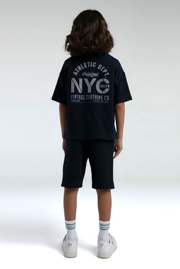 2-15 Yaş NYC Atletic Erkek Çocuk Takım-Lacivert